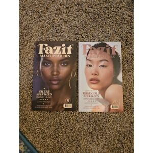 Fazit Makeup Patches Silver Rose Gold Speckles Lot Of 2‎ Glitter Freckles New